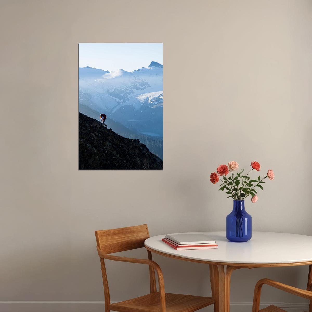 Kanchenjunga Massif At Sunrise Landscape Poster Wall Art Print Home Wall Decor - xonomax
