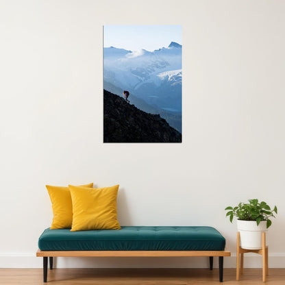 Kanchenjunga Massif At Sunrise Landscape Poster Wall Art Print Home Wall Decor - xonomax