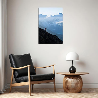 Kanchenjunga Massif At Sunrise Landscape Poster Wall Art Print Home Wall Decor - xonomax