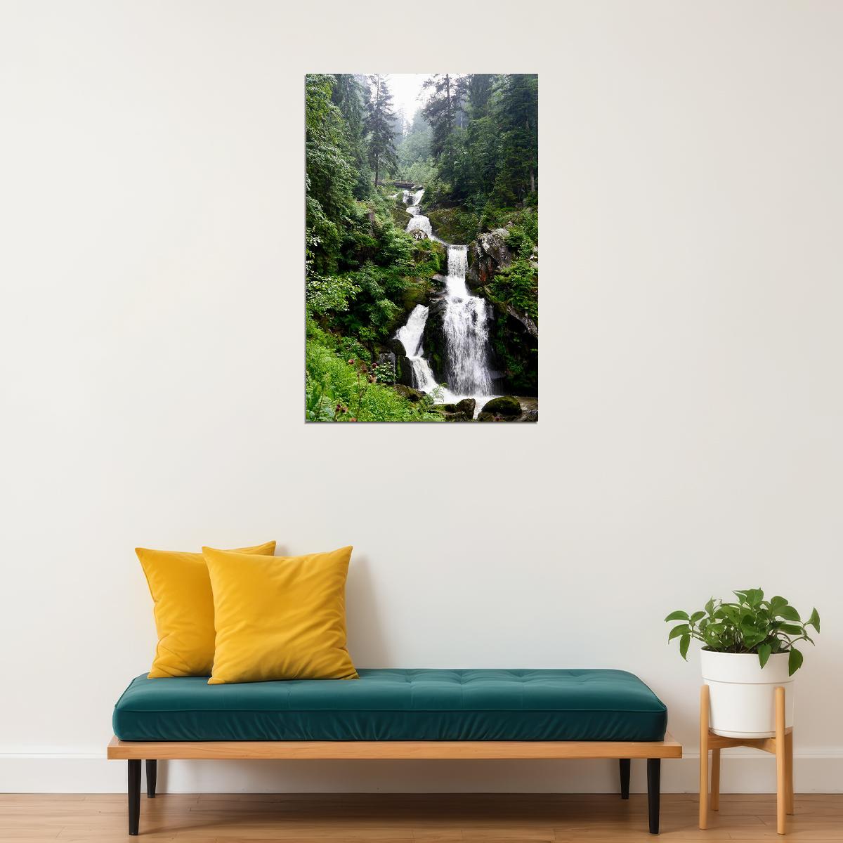 The Black Forest In Germany Nature Poster Wall Art Print Home Wall Decor - xonomax