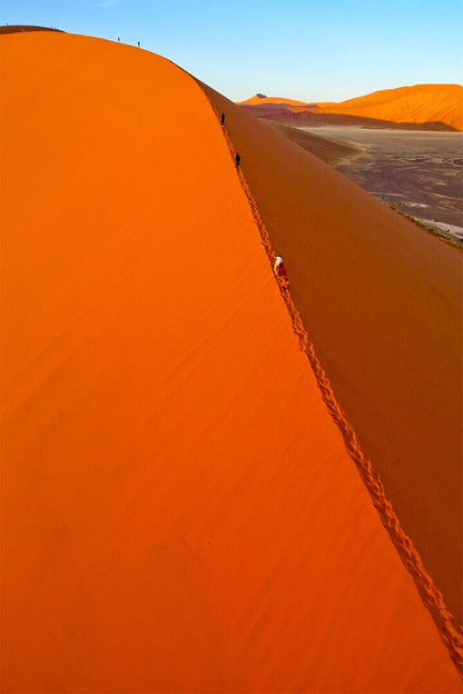 Orange Dunes In The Namib Desert Poster Wall Art Print Home Wall Decor - xonomax