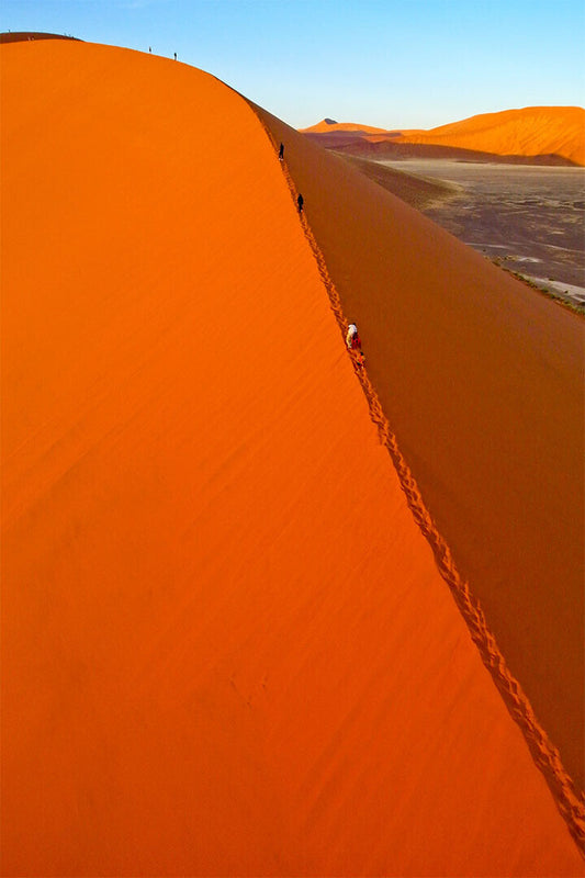 Orange Dunes In The Namib Desert Poster Wall Art Print Home Wall Decor - xonomax