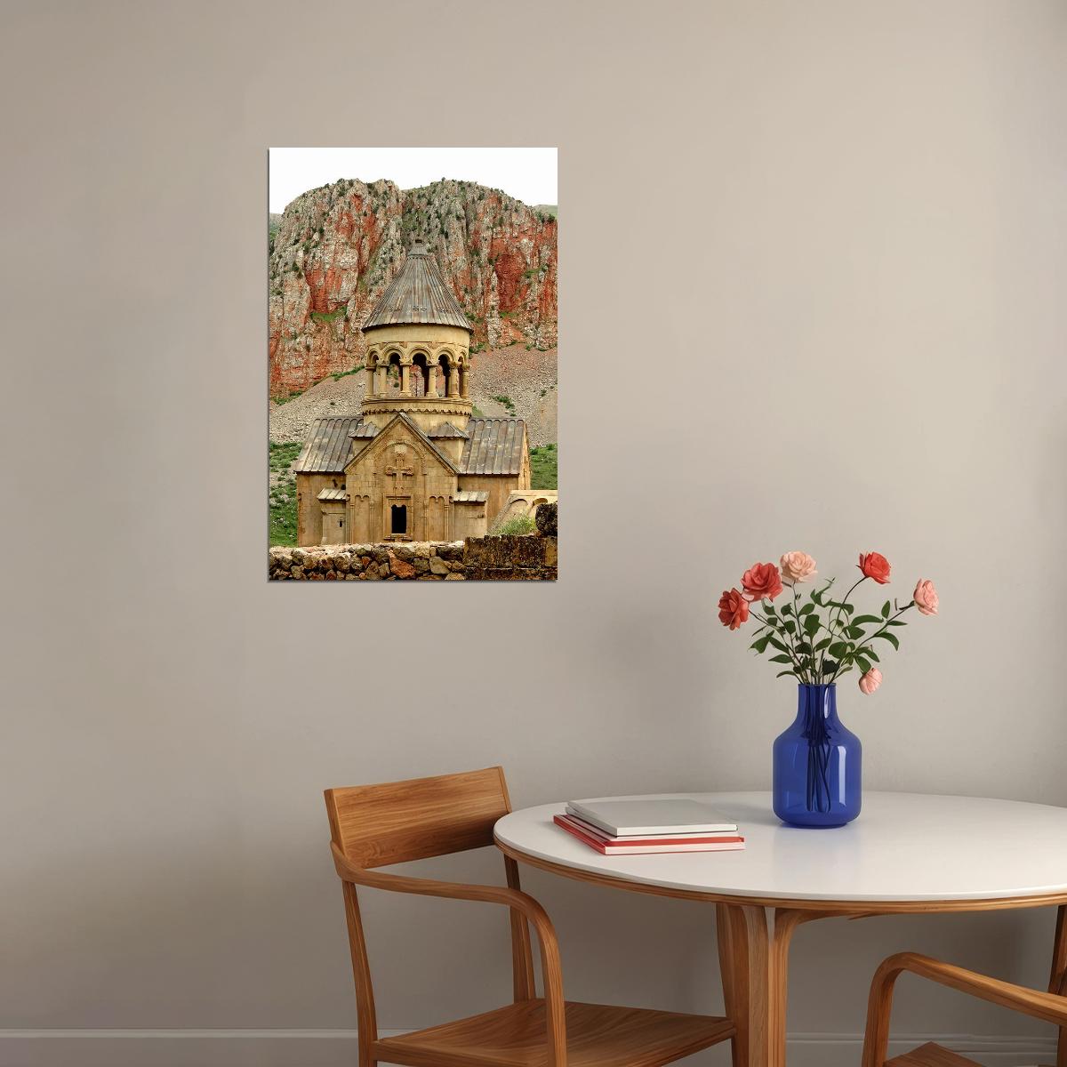 Armenian Church Of St. Sergius Digor Religious Poster Wall Art Print Home Wall Decor - xonomax