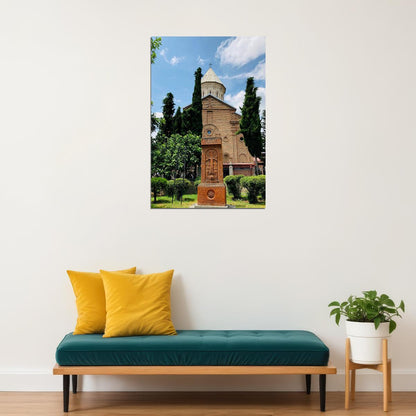 Armenian Church Of St. Sergius Digor Poster Wall Art Print Home Wall Decor - xonomax
