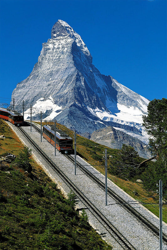 Matterhorn Near Zermatt Switzerland Poster Wall Art Print Home Wall Decor - xonomax