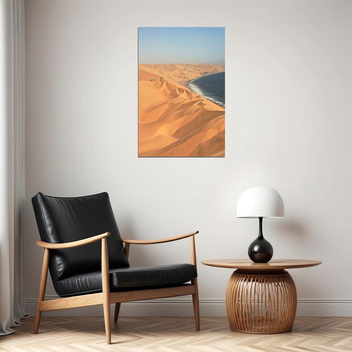 Namib Desert Dunes Nature Landscape Poster Wall Art Print Home Wall Decor - xonomax
