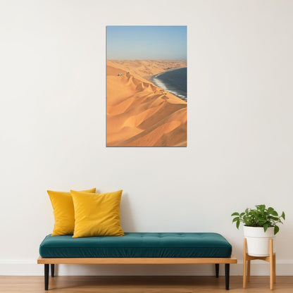 Namib Desert Dunes Nature Landscape Poster Wall Art Print Home Wall Decor - xonomax