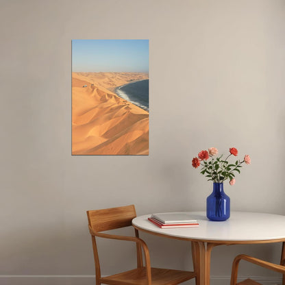Namib Desert Dunes Nature Landscape Poster Wall Art Print Home Wall Decor - xonomax