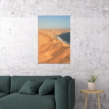 Namib Desert Dunes Nature Landscape Poster Wall Art Print Home Wall Decor - xonomax