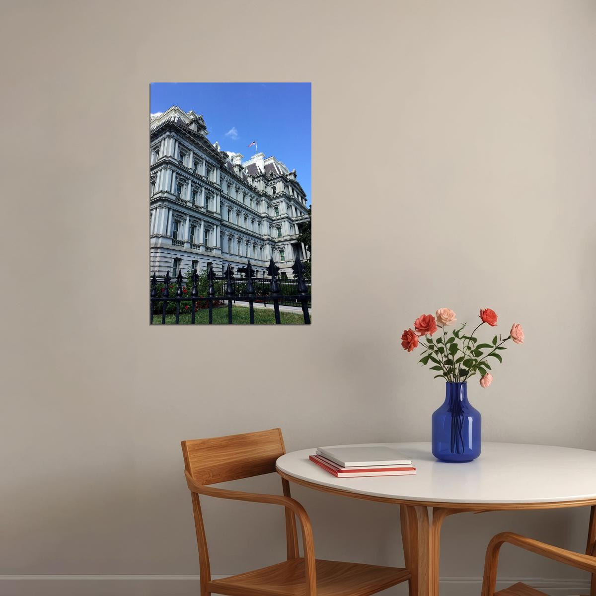 Army Memorial And Old Executive Office Building Poster Wall Art Print Home Wall Decor - xonomax