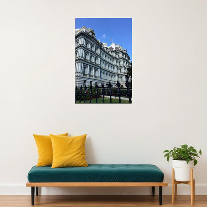 Army Memorial And Old Executive Office Building Poster Wall Art Print Home Wall Decor - xonomax