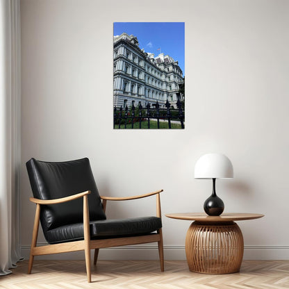 Army Memorial And Old Executive Office Building Poster Wall Art Print Home Wall Decor - xonomax
