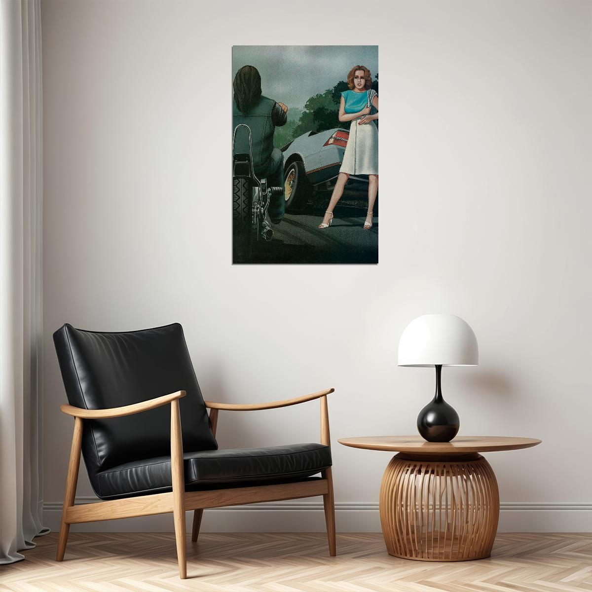 David Mann To Our Mann Fans Illustration Poster Wall Art Print Home Wall Decor - xonomax