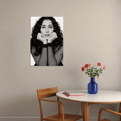 Best Cher Images American Singer Actor Poster Wall Art Print Home Wall Decor - xonomax