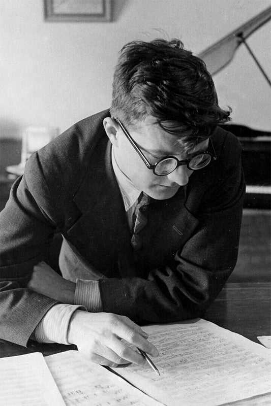 Russian Composer Dimitri Shostakovich Poster Wall Art Print Home Wall Decor - xonomax