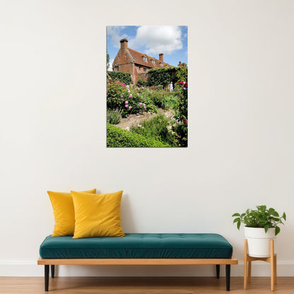 Sissinghurst Castle Gardens Famous Garden Poster Wall Art Print Home Wall Decor - xonomax