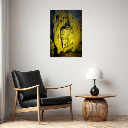 Stalagmites And Stalactites Monello Grotto Poster Wall Art Print Home Wall Decor - xonomax