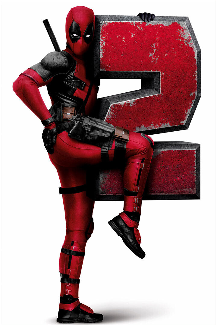 Deadpool 2 Movie Action Adventure Comedy Poster Wall Art Print Home Wall Decor