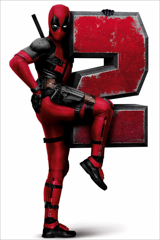 Deadpool 2 Movie Action Adventure Comedy Poster Wall Art Print Home Wall Decor