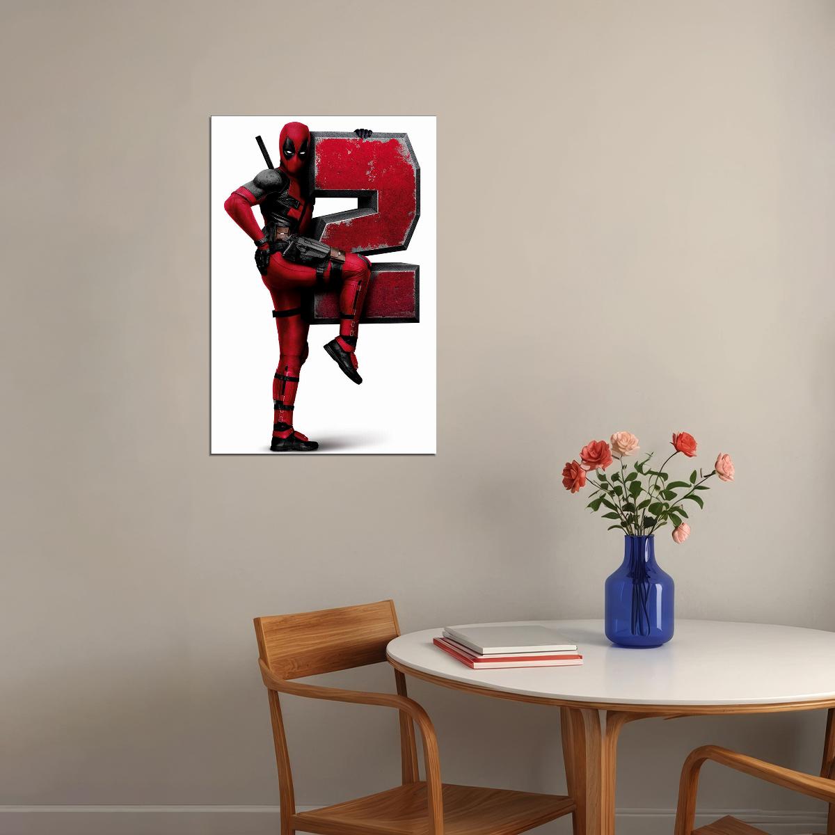 Deadpool 2 Movie Action Adventure Comedy Poster Wall Art Print Home Wall Decor