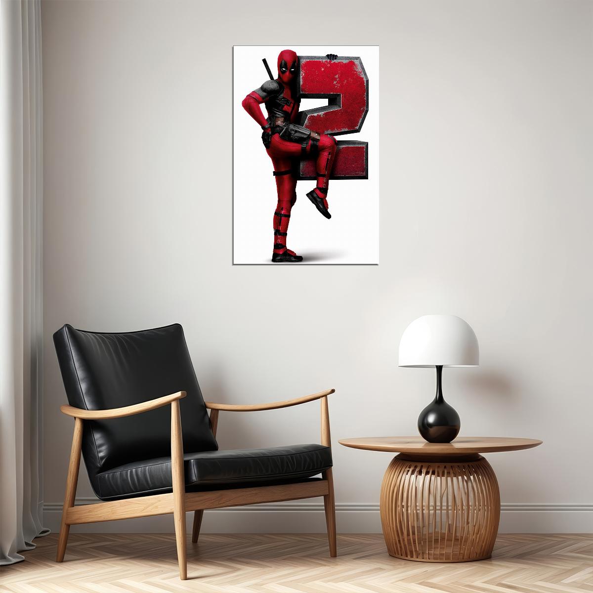 Deadpool 2 Movie Action Adventure Comedy Poster Wall Art Print Home Wall Decor
