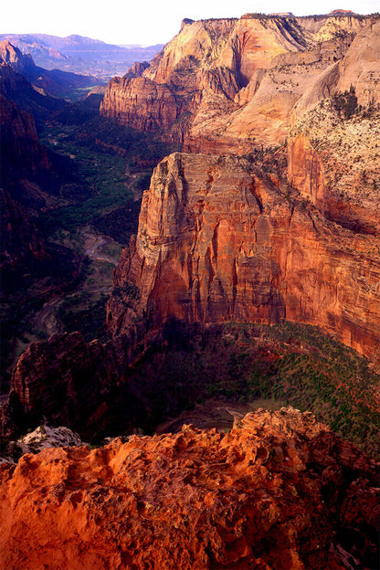 In Zion National Park Landscape Poster Wall Art Print Home Wall Decor - xonomax