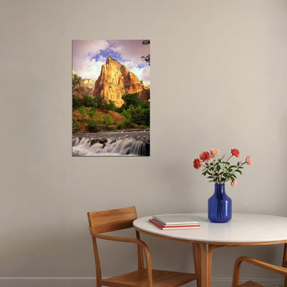 In Zion National Park Nature Poster Wall Art Print Home Wall Decor - xonomax