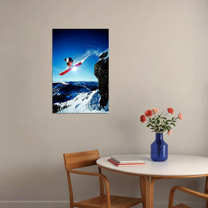 Squaw Valley Extrem Sport Poster Wall Art Print Home Wall Decor - xonomax