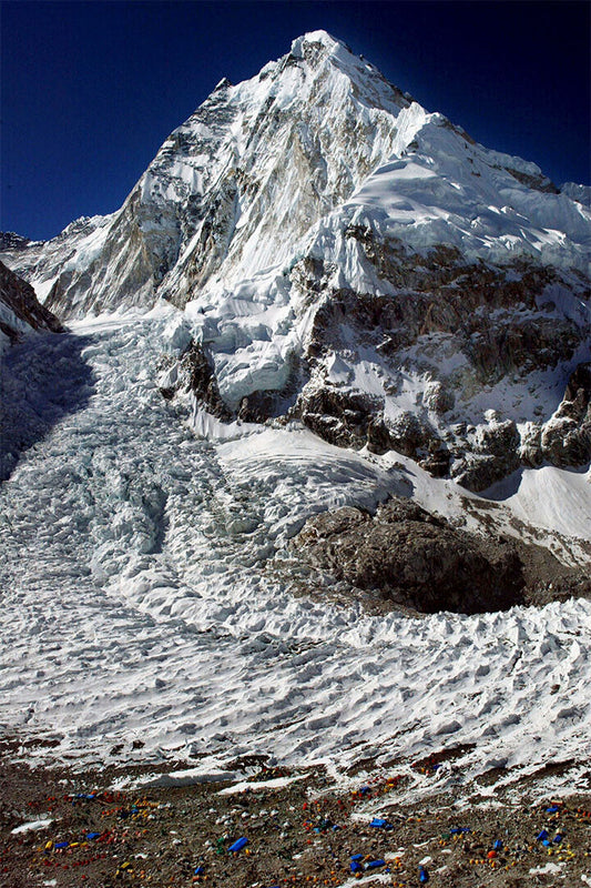 Snow At Mountain Everest Landscape Nature Poster Wall Art Print Home Wall Decor - xonomax