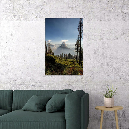 Pine Forest In Yosemite National Park Poster Wall Art Print Home Wall Decor - xonomax