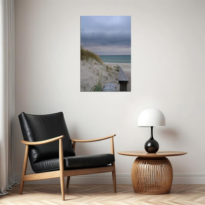 Dunes On Padre Island Landscape Nature Picture Poster Wall Art Print Home Wall Decor - xonomax