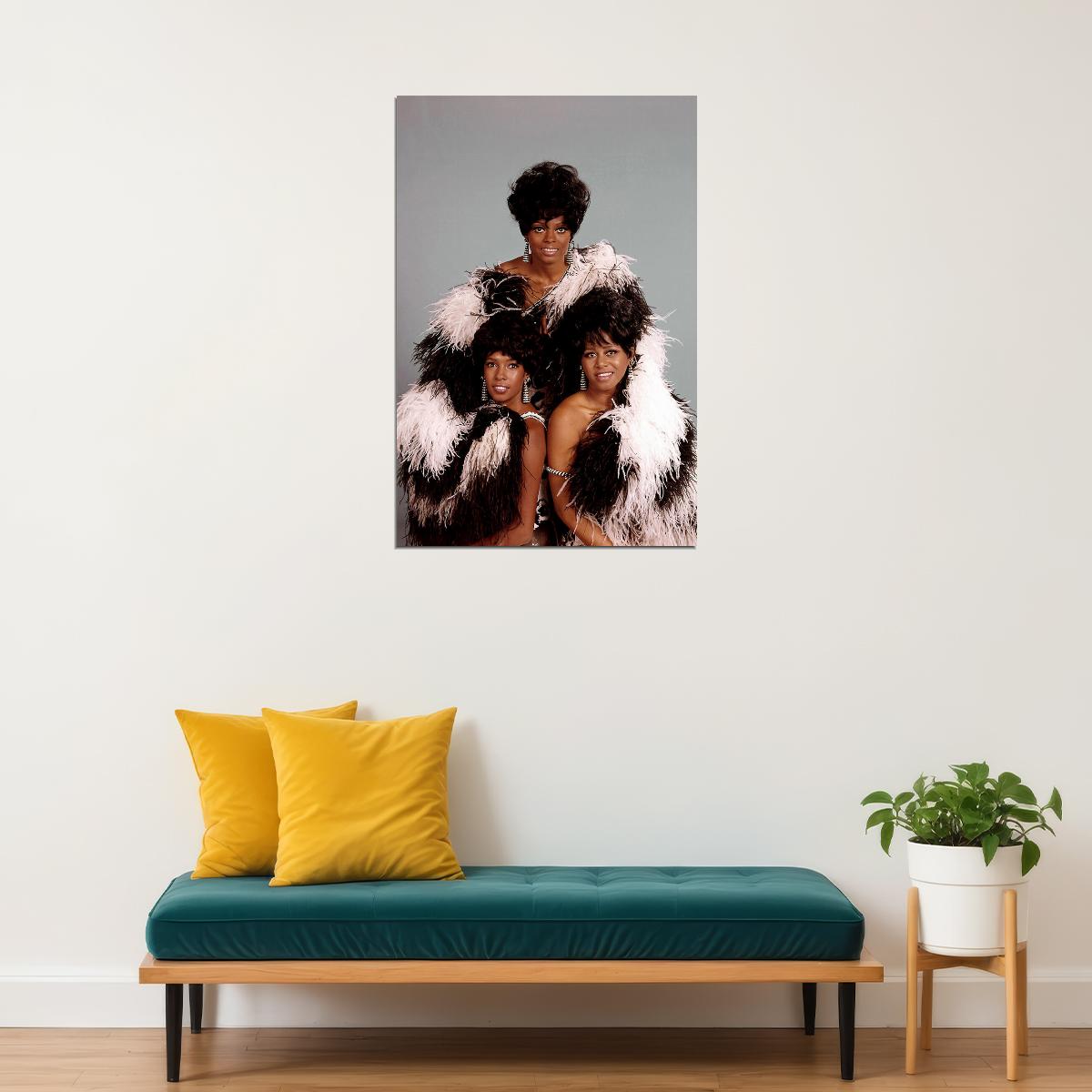 Poster - Diana Ross Artist Singer Vintage Poster Wall Art Print