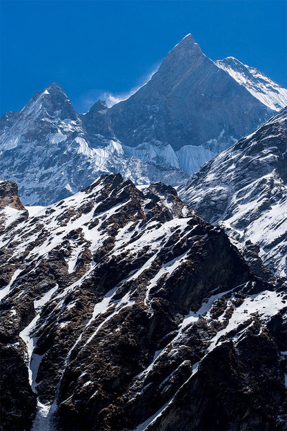Machapuchare Mountain Nepal Poster Wall Art Print Home Wall Decor - xonomax