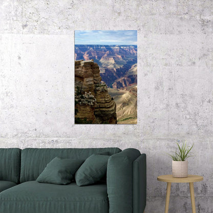 Grand Canyon With Complex Landscape Poster Wall Art Print Home Wall Decor - xonomax