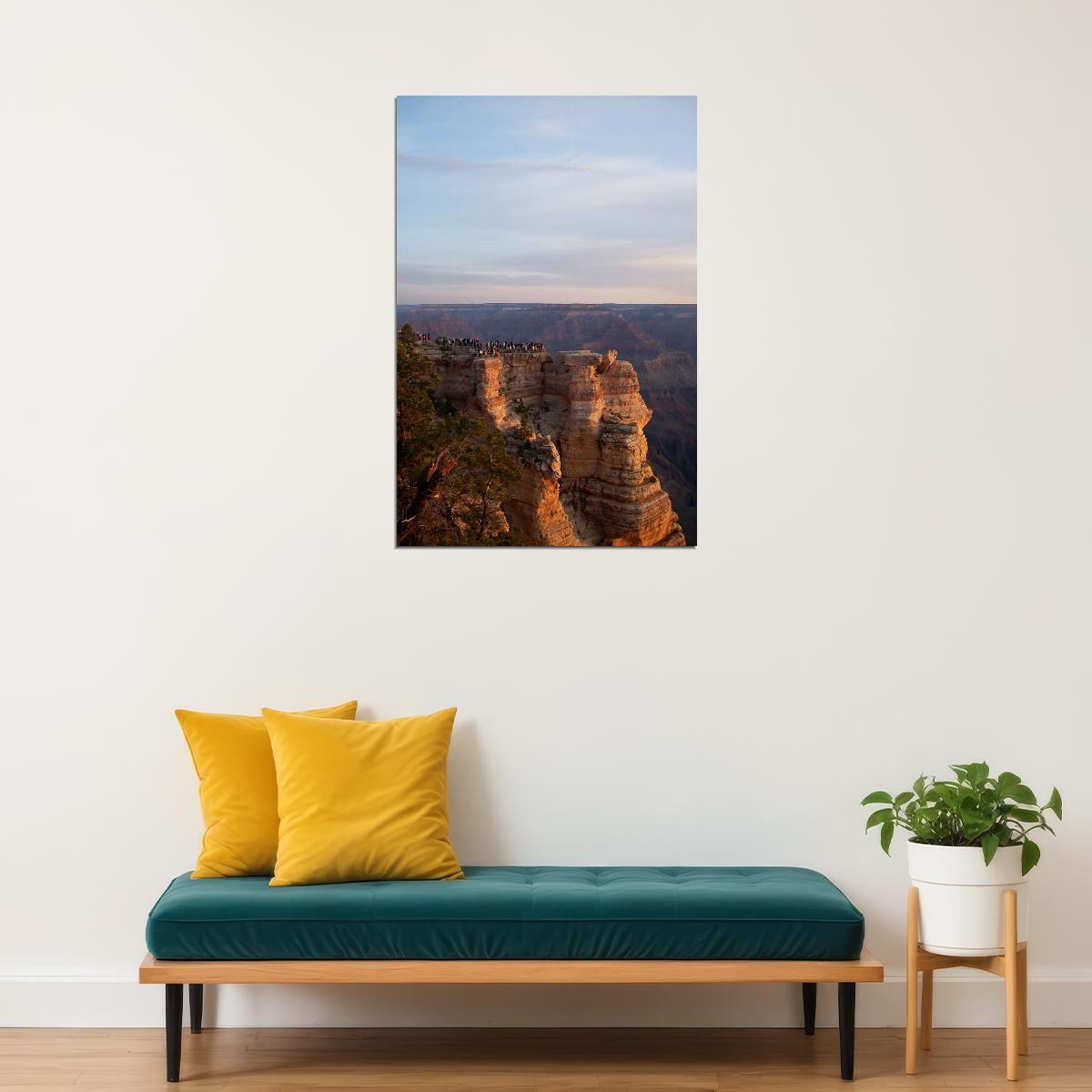 Grand Canyon Landscape Nature Sky Poster Wall Art Print Home Wall Decor - xonomax