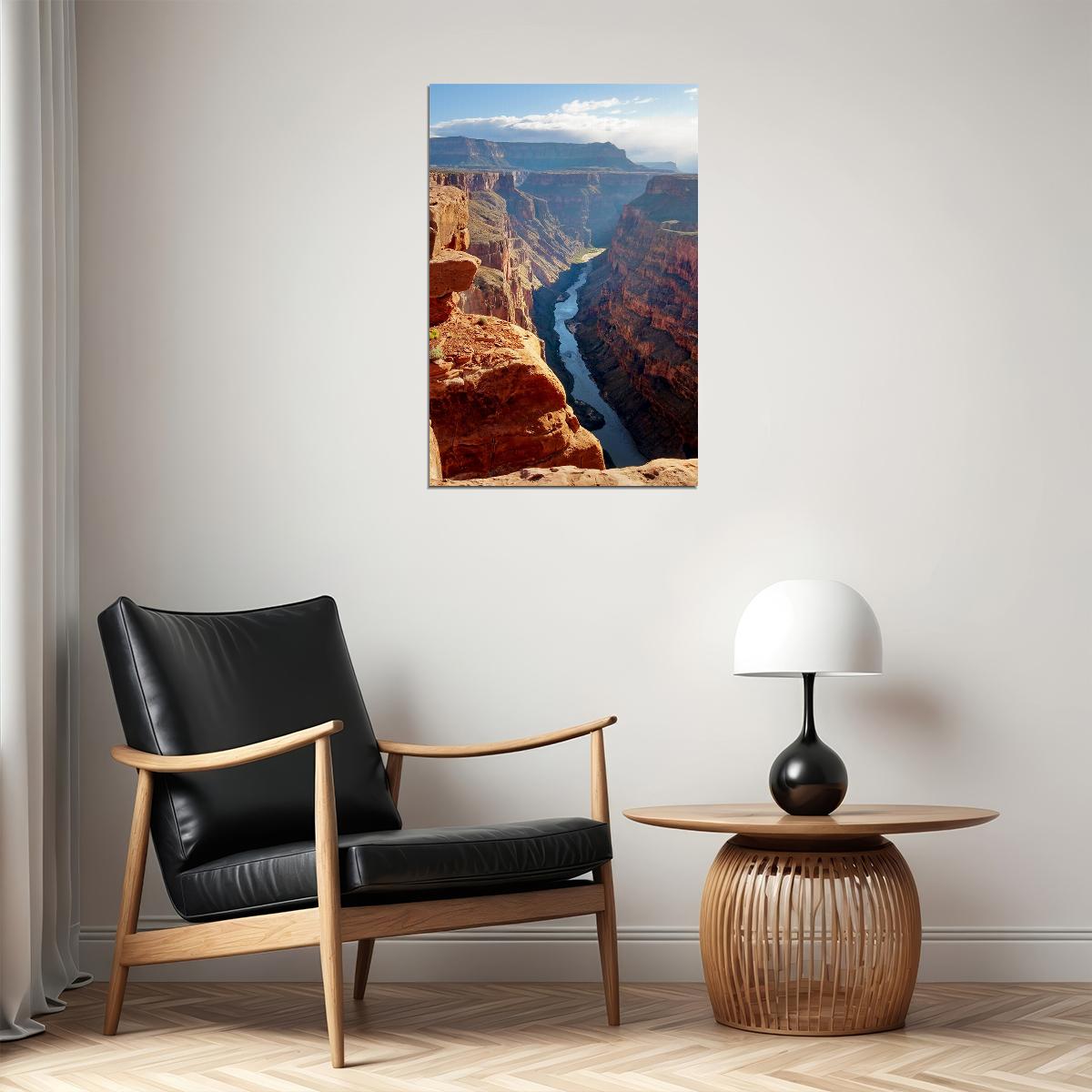 Grand Canyon Nature Landscape Sky Poster Wall Art Print Home Wall Decor - xonomax