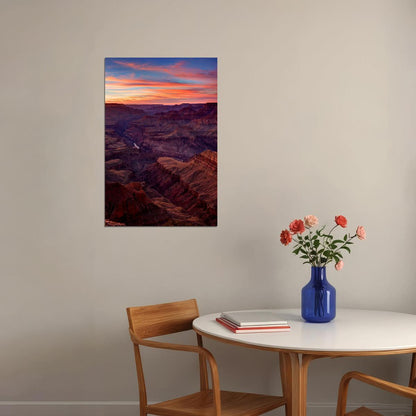 Grand Canyon Landscape Photography Poster Wall Art Print Home Wall Decor - xonomax