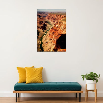 Grand Canyon Travel Destinations Poster Wall Art Print Home Wall Decor - xonomax