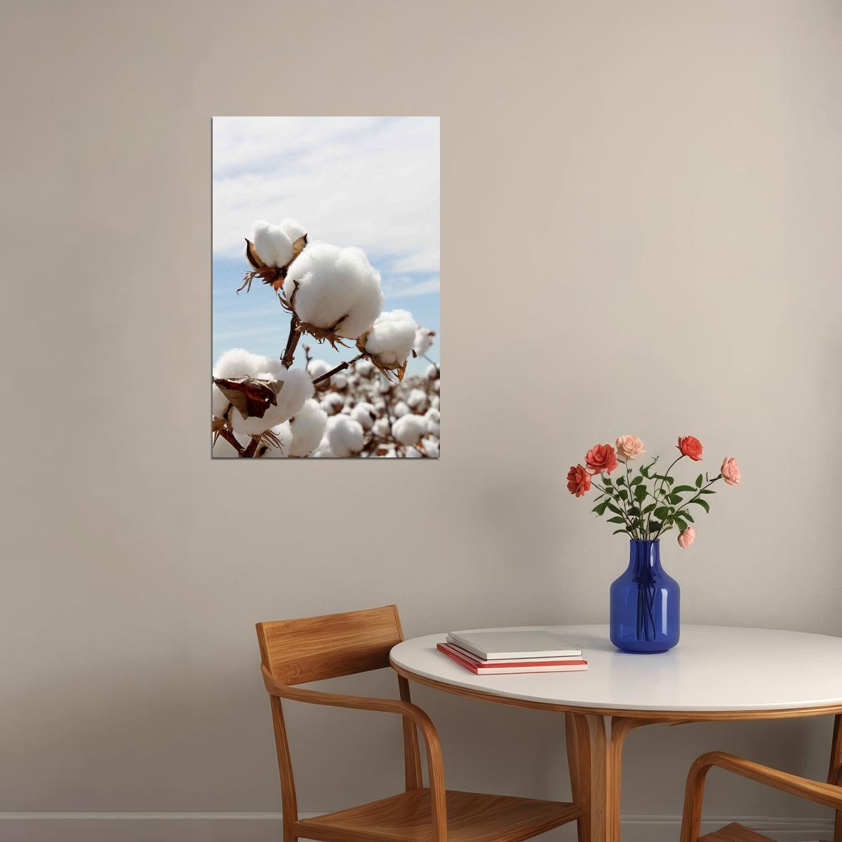 Cotton Plant Tropical Plants Nature Poster Wall Art Print Home Wall Decor - xonomax