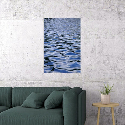 Water Ripple And Reflections Landscape Poster Wall Art Print Home Wall Decor - xonomax