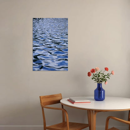 Water Ripple And Reflections Landscape Poster Wall Art Print Home Wall Decor - xonomax