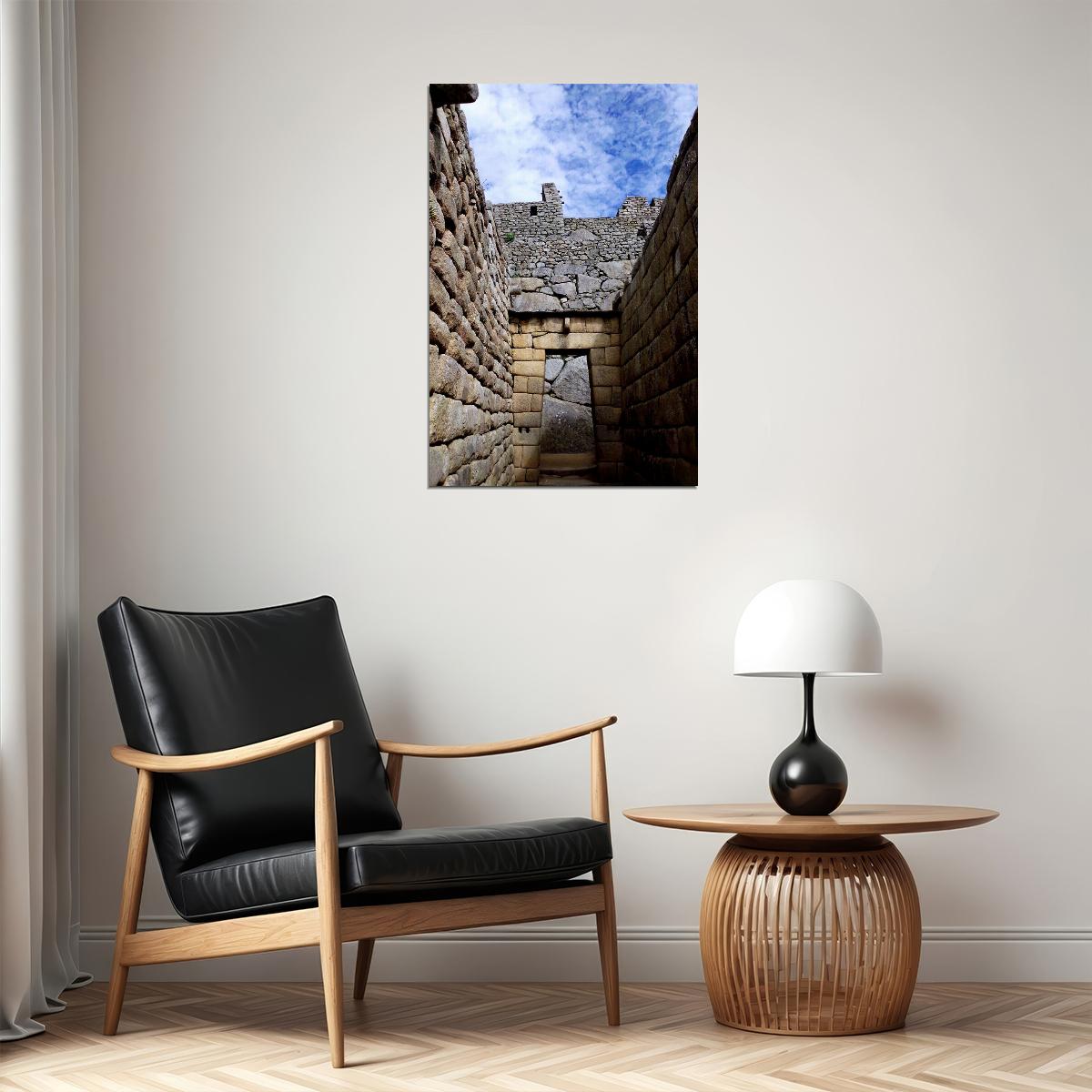 Ithaca Ancient Walls Historical Building Poster Wall Art Print Home Wall Decor - xonomax
