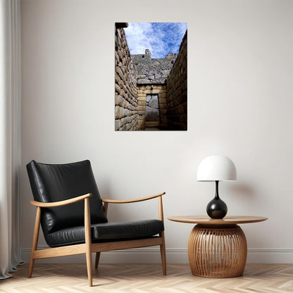 Ithaca Ancient Walls Historical Building Poster Wall Art Print Home Wall Decor - xonomax