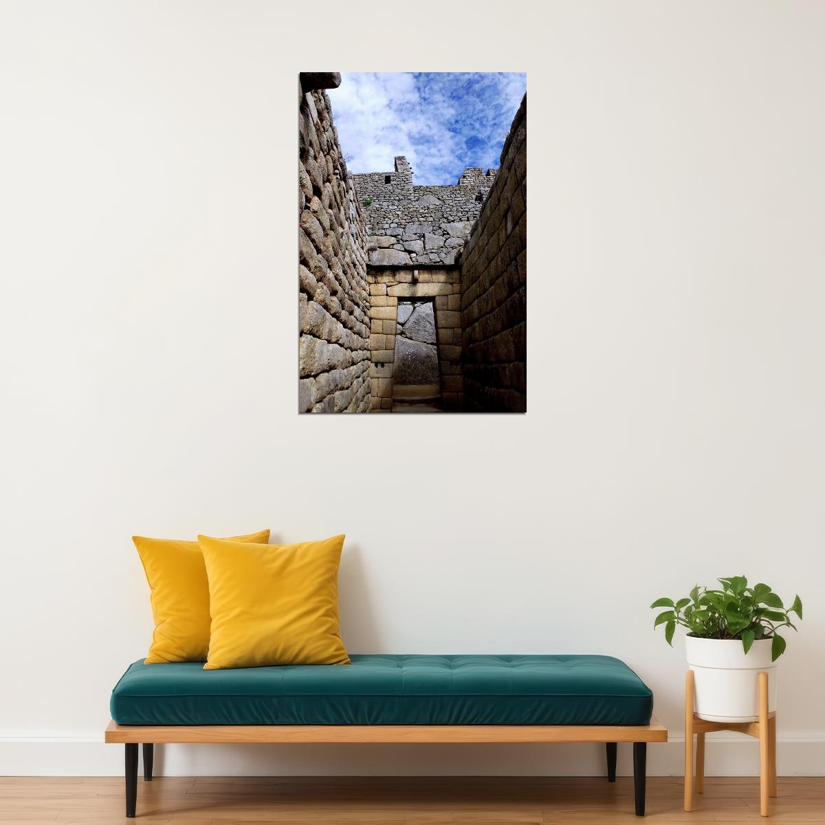 Ithaca Ancient Walls Historical Building Poster Wall Art Print Home Wall Decor - xonomax