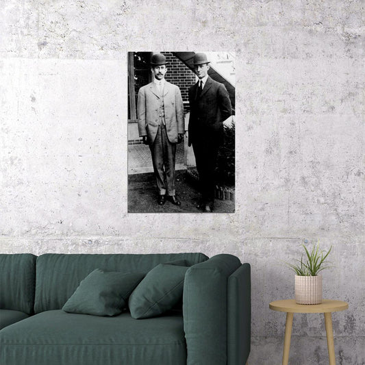 From The American Wright Brothers Vintage Poster Wall Art Print Home Wall Decor - xonomax
