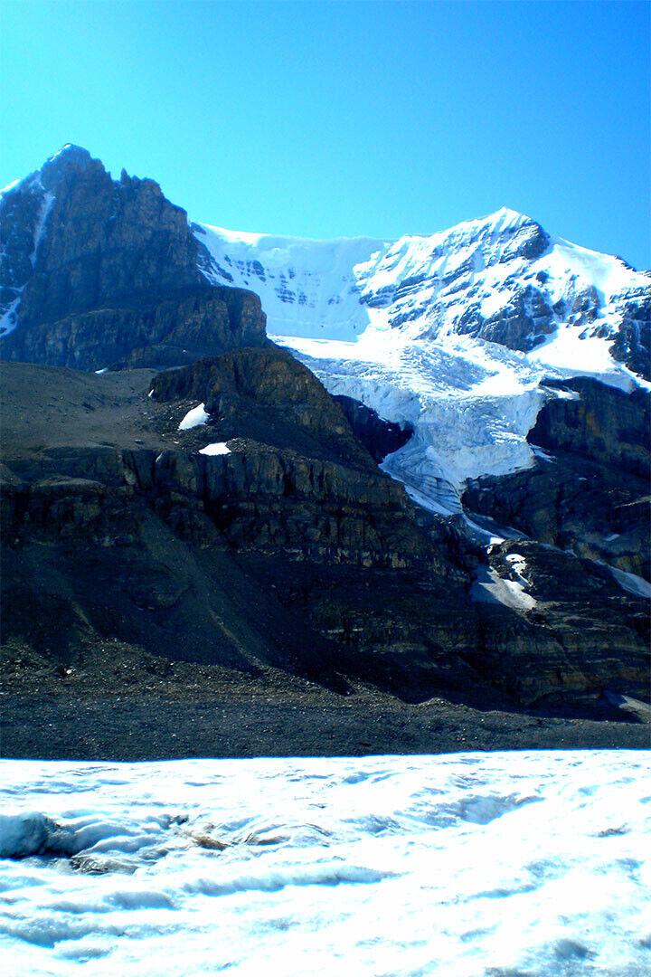 Alberta's Athabasca Glacier Mountains Landscape Poster Wall Art Print Home Wall Decor - xonomax