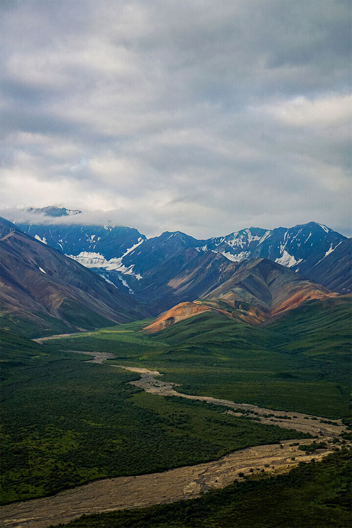 Mount Mckinley And Wonder Lake Denali National Park Poster Wall Art Print Home Wall Decor - xonomax