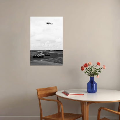 The New Goodyear Blimp Aircraft Poster Wall Art Print Home Wall Decor - xonomax