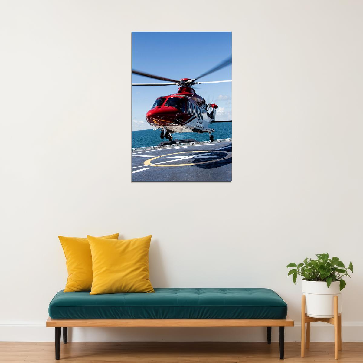 Helicopters Landing In Formation Education Warplane Poster Wall Art Print Home Wall Decor - xonomax