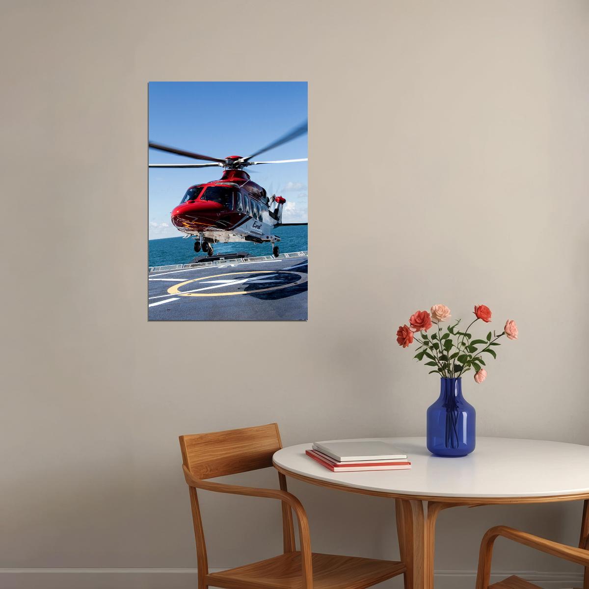 Helicopters Landing In Formation Education Warplane Poster Wall Art Print Home Wall Decor - xonomax